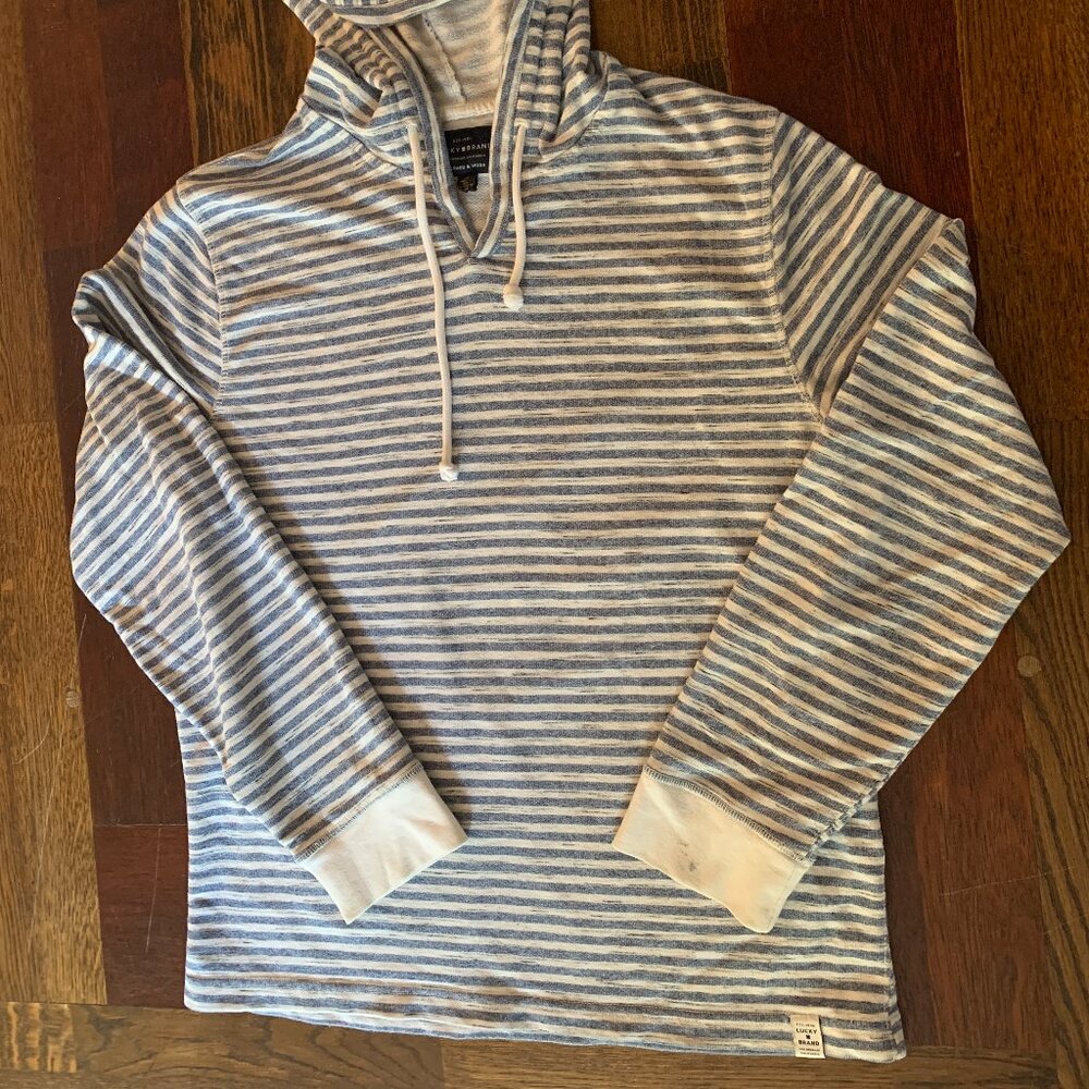 Lucky Brand Hooded Sweatshirt, SZ Medium